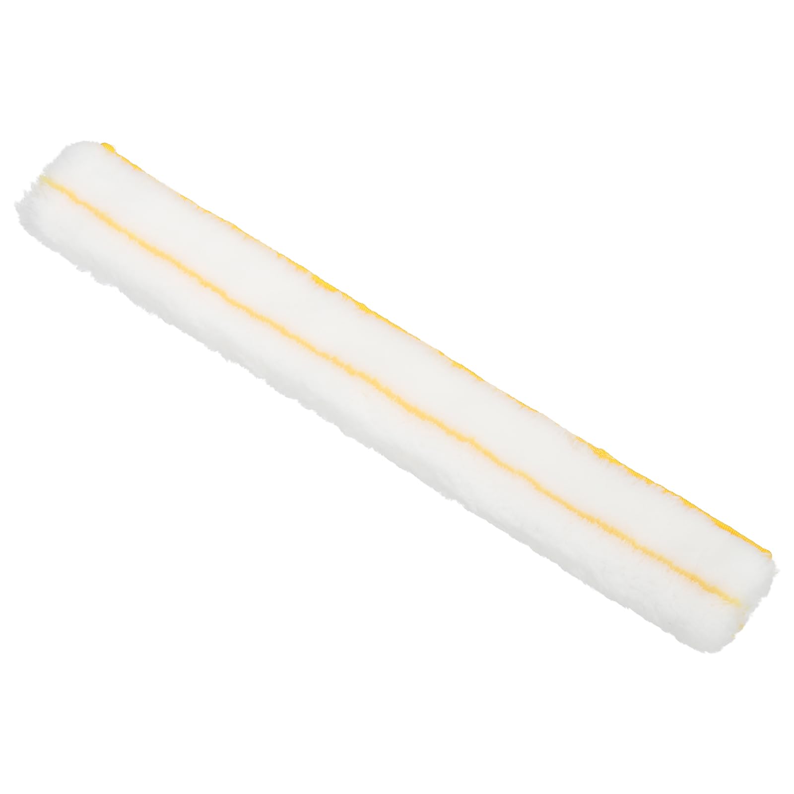 MECCANIXITY Microfiber Scrubber Replacement Head 17.72 Inch for Window Glass Marble Wall Home Bathroom, Yellow/White