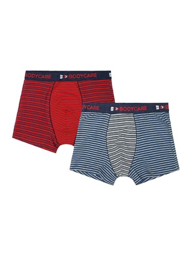 Image of BODYCARE Boys Cotton Solid Trunks Pack of 2 | Soft & Breathable Innerwear | Comfortable Elastic Waistband | Kids Underwear | Skin-Friendly Fabric
