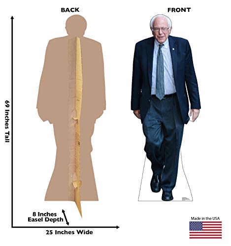 Image of Cardboard People Bernie Sanders Life Size Cardboard Cutout Standup