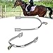 KUIDAMOS 1Pair Horse Spurs, Zinc Alloy Boot Spurs for Men 3.3x2.28x0.51in Western Style Spur with Small Gears Retro Horse Spurs for Equestrian Training, Equestrian Competition