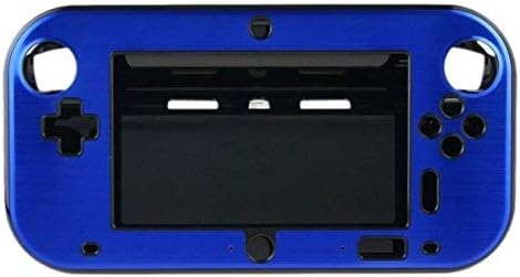 OSTENT Carcasa de plástico duro antichoque para Nintendo Wii U Gamepad Color Azul