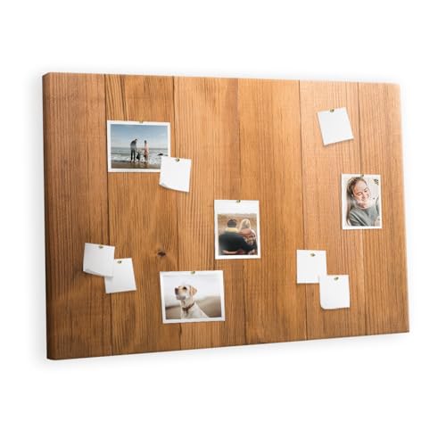 Grande planche horizontale liège 120x80 cm avec cadre métallique pour notes