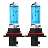 ZPXGIZT Light Bulbs Fit For Dodge Durango 1998-2003, 9007 High Low Beam High Performance Halogen Headlight Bulb Combo, 6000K White Light, Pack of 2