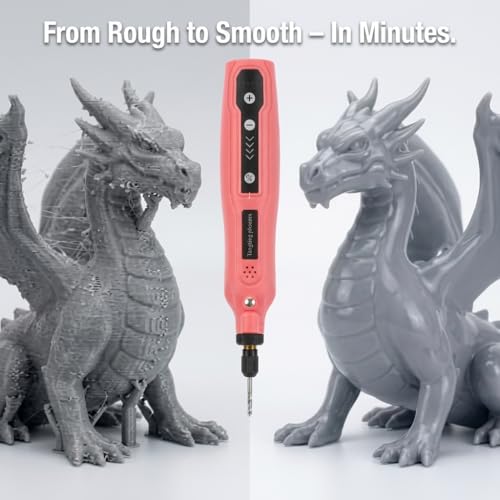 Outil rotatif sans fil 3,7 V avec kit d'accessoires de gravure et de ponçage USB - 4