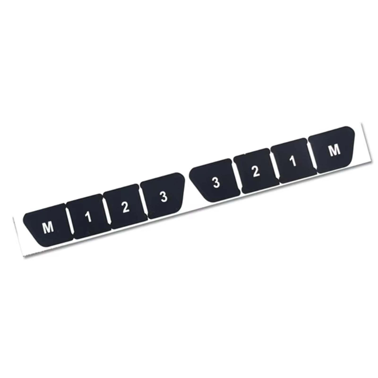 Mrsatxhpm For Style 2 Car Button Stickers Compatible With Benz W204 S204 C204