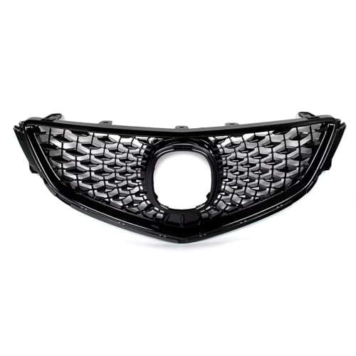 Grille de pare-chocs pour Acura TLX calandre centrale en ABS noir robuste 2015-2018