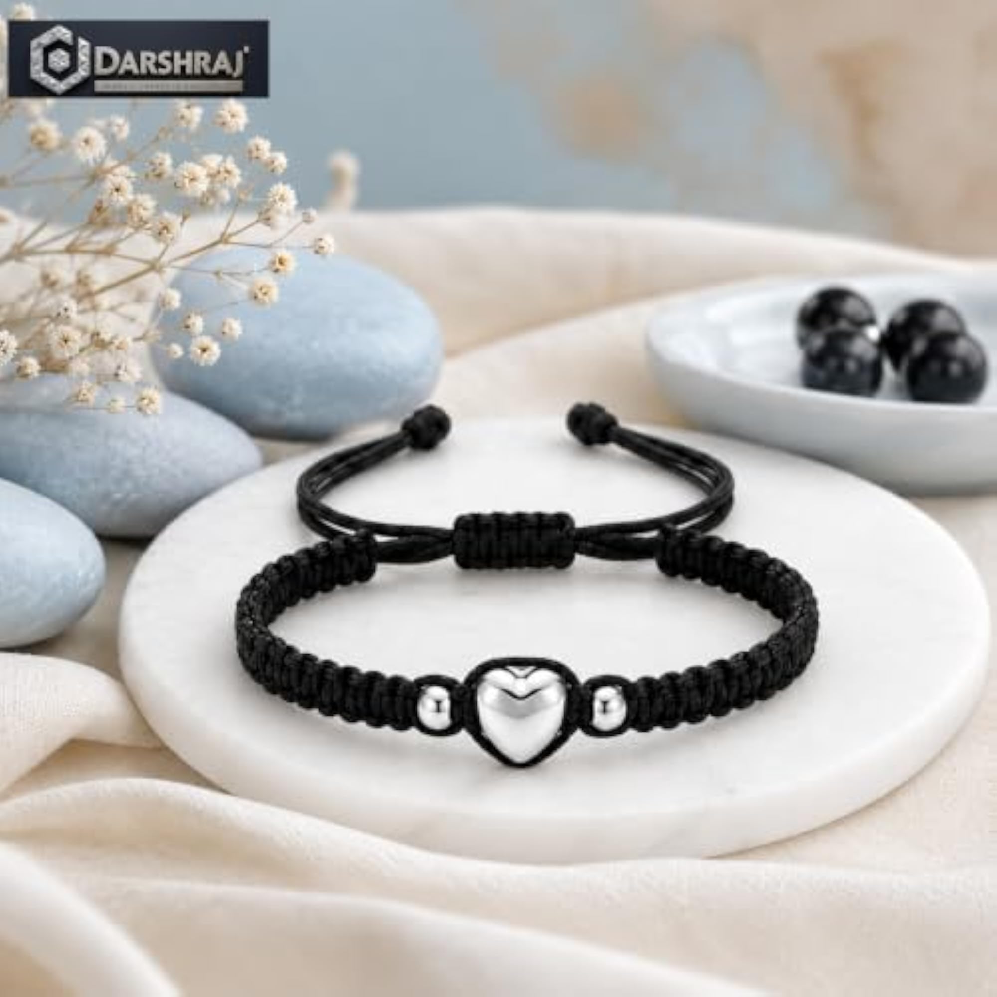 925 Sterling Silver Handmade Thread Anklet for Girls and Women