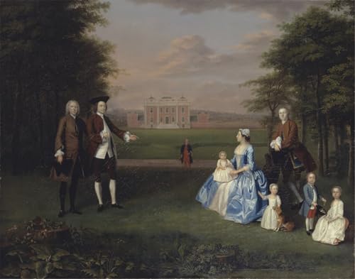 Art tableau Robert Gwillym d'Atherton Arthur Devis en impression sur toile premium
