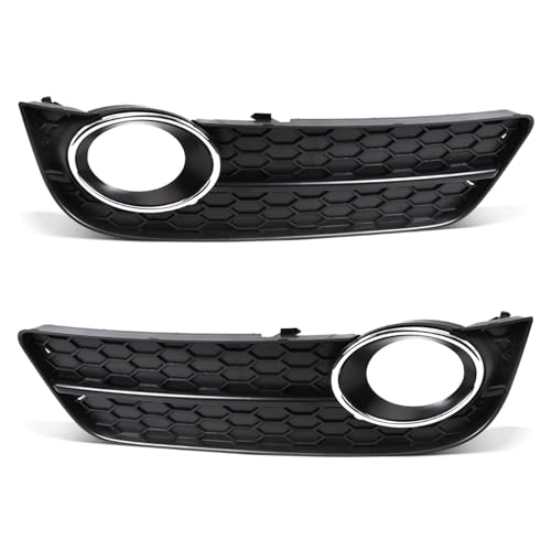 Grille de phare antibrouillard Audi A5 finition noire | Cache pare-choc avant premium