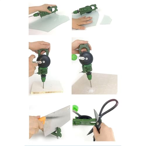 Outils à main de perçage manuel et mini perceuse portable compacte - 3
