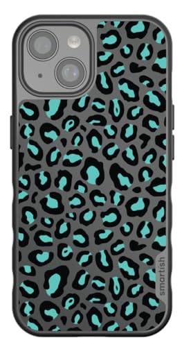 Image of Smartish - Feline Fine - iPhone 15 MagSafe Case - Gripmunk [Lightweight + Protective] Thin Cover - Fits iPhone 15