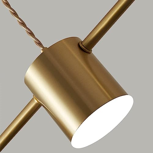 Lámpara moderna regulable de 6 luces LED para un control de iluminación total 6