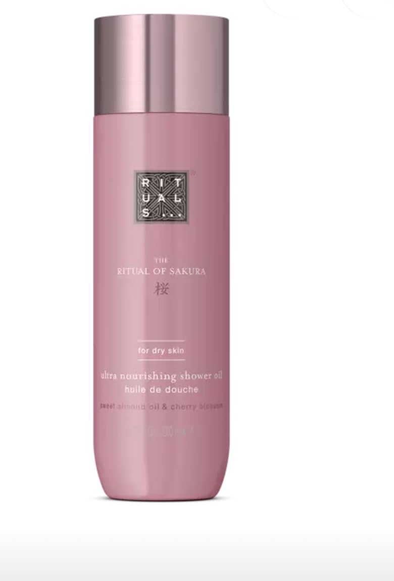 Rituals The Rituals Of Sakura Huile de douche nourrissante pour peaux sèches 200 ml