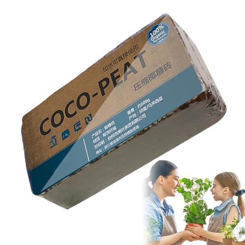 Garden Ladrillos de Coco, ladrillo de Coco de Coco | Ropa de Cama de Reptil - Ladrillo de Coco de Coco comprimido Natural para Plantar macetas para Plantas para Exteriores