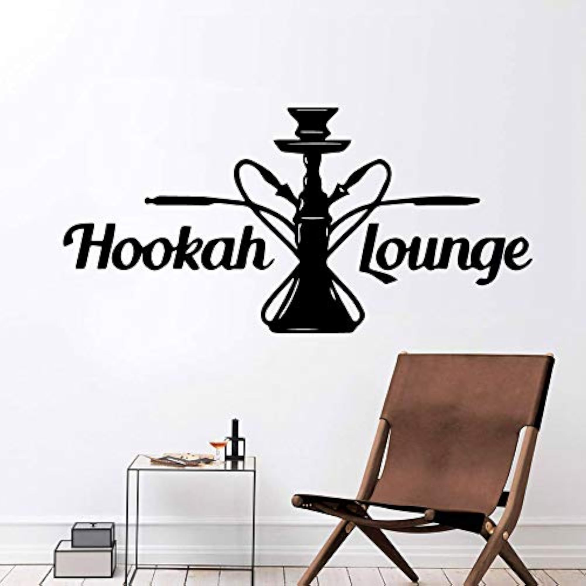 Hookah Lounge Wall Sticker PVC Removable Decal