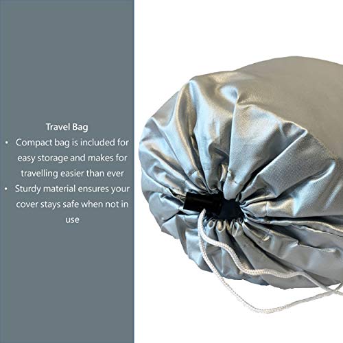 image for Formosa Covers Deluxe all season Motorcycle cover (L). Fits up to 84