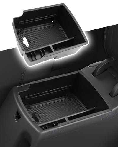 CDEFG for 2023 2024 2025 2026 Hyundai Venue Center Console Organizer Tray for Venue 2020 2021 2022 2023 2024 2025 2026 Accessories Armrest Storage Box Insert Tray Arm Rest Middle Organizer