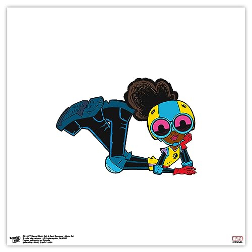 Affiche Marvel Moon Girl déco murale facile sans percer Gallery Pops poster 30,5 cm