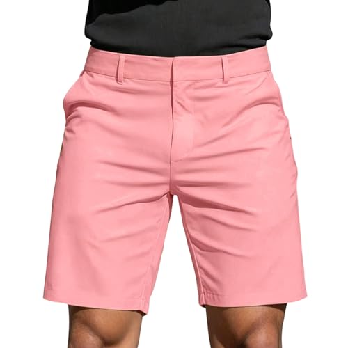 Short chino pour homme léger et extensible décontracté de 17,8 cm pour le golf