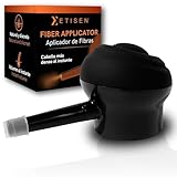 ETISEN, Aplicador Fibras Capilares – Boquilla Pulverizadora para Microfibras, Spray Preciso para Disimular Calvicie y Cabello Fino, Compatible con Botes de Fibras de Keratina, Difusor Profesional