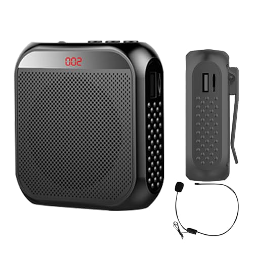 Amplificateur de voix portable de 2200 mAh à haute autonomie pour enseignant