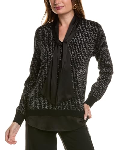 Pull-Over Homme Anne Klein style jacquard lurex coupe confortable quotidien