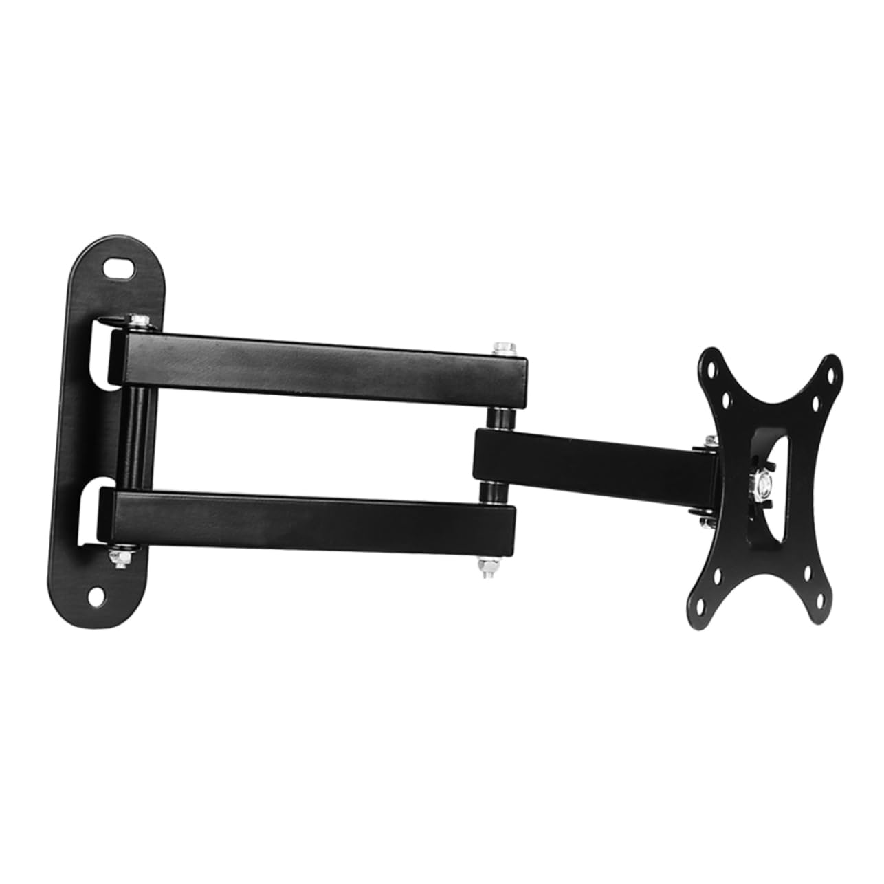 Homoyoyo Supporto Da Muro Per Tv Da Montaggio Fisso Con Di Gradi Struttura Resistente Compatibile Con Monitor Lcd e Led Design Salvaspazio Per Uso Domestico e Commerciale