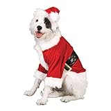 Rubie's Christmas Pet Costume, Santa Claus, Small