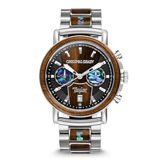 HANDCRAFTED FOR A UNIQUE MASTERPIECE - Masterfully made using Taylor Guitar fall-off from producton. THE ULTIMATE IN FASHION & FUNCTION - Blending high style with technical functionality, the Alterra Chrono Collection is designed to keep up with your...