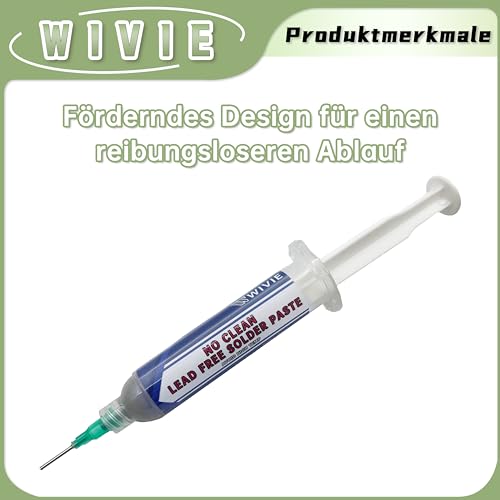 Sn42/Bi58 Lead-Free Solder Paste, 138℃ Melting Point, T4 Particle (30g) by WIVIE - Used condition - Image 5