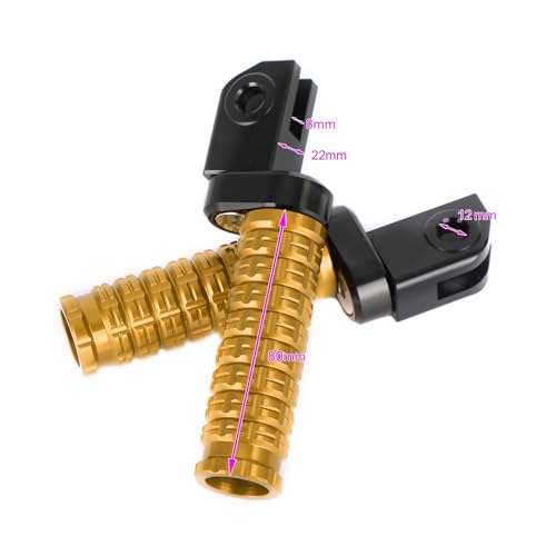 Pédales de repose-pieds RS660 pour remplacer l'usure - 5