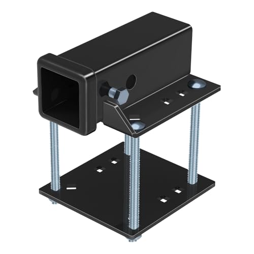 Fioracl Bolt-On RV Hitch Receiver - 2 Adapter for 3-4 Camper Beams 200lbs Reinforced Cargo Rack & Bike Mount