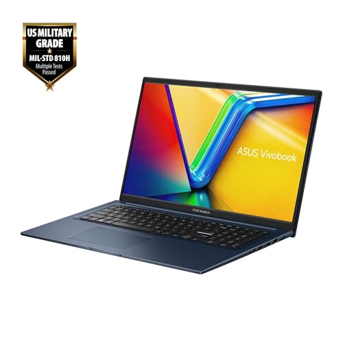 Image of ASUS Vivobook 17 2024 Business Laptop 17.3 inch FHD IPS 6-Core Intel i3-1215U 16GB DDR4 1TB SSD Intel UHD Graphics Wi-Fi 6E Win11 Home w /ONT 32GB USB