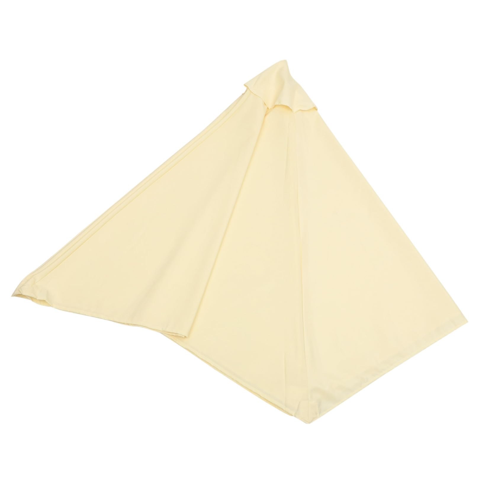 Telo di Ricambio per Ombrellone da Giardino 2, 7m 6 Stecche Beige