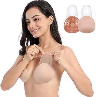 UOTJCNR Breast Lift Strapless Backless Petals Nippless Covers Push Up Self Adhesive Invisible