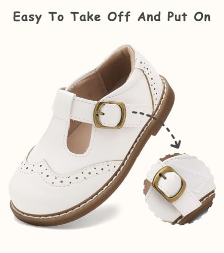 Toddler Girl Mary Jane Flat Dress Shoes3