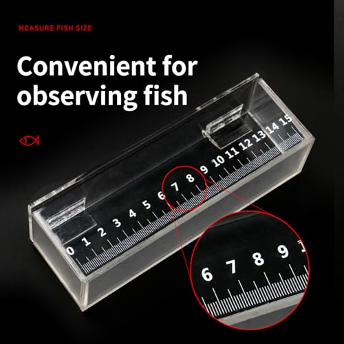 Boîte d'isolation en acrylique transparent pour sauver les poissons blessés - 7
