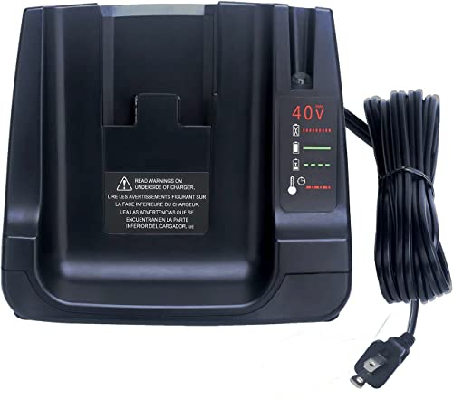 ANOITD 36v 40V MAX Battery Fast Charger LCS40 LCS36 Replace Black and Decker 36V 40V Lithium Battery Charger to Charge LBXR36 LST540 LBX2040 LCS1240 LBX1540 (no Battery)