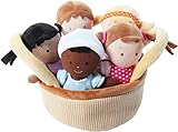 Basket of Buddies 8' Plush Diversity Dolls - Set of 5