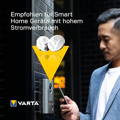 VARTA Batterien Knopfzelle CR2032, 10 Stück, Power on Demand, Lithium, 3 V – Ansicht 3