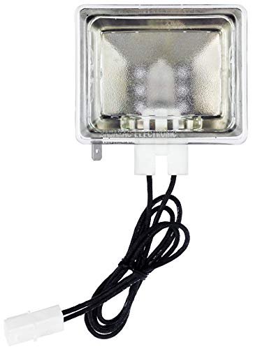 5 Inch Green Low Profile Strobe for Narrow Grill Spacing With 3 LED (1 EA)