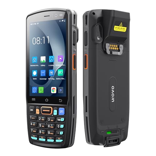 UROVO Android Barcode Scanner, Inventory Software with Barcode Scanner PDA with Honeywell Scan Engine, 4 inch Screen, Handheld, Wi-Fi, 4G LTE - Thumbnail 2
