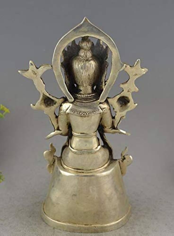 チベット仏教　仏像　女神像　台付き Amazon.co.jp: チベット仏教銀座タラクァンイングァンイン菩薩