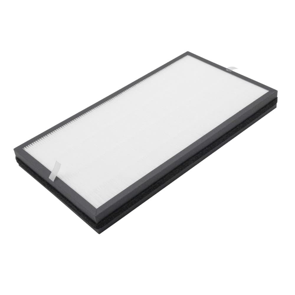2x Trade-Shop luchtfilter combi-filter (HEPA actieve kool) compatibel