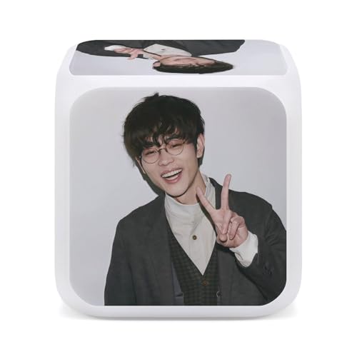 菅田 将暉 15目覚まし時計 置き時計 時間どおりに起こす プレゼント 時間と温度の二重表 多機能 電池式 寝室やオフィスに最適