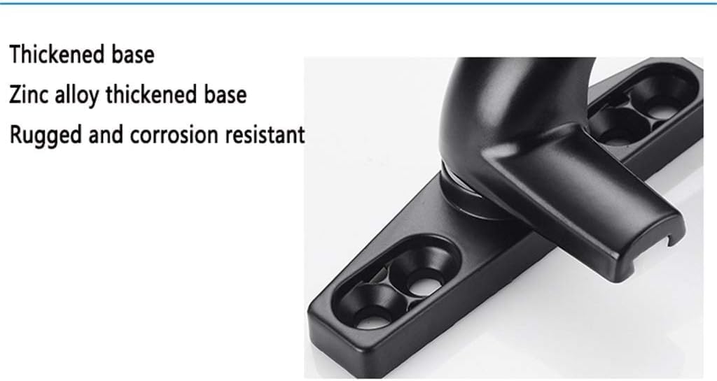 Window Locks Window Handles for upvc Windows Window Lock Handle, Door and Window Handles, Thick Aluminum Alloy Outer Window Fittings Outreach Lock Anti-Theft Handle Push Window Handle Handle