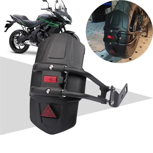 Guardabarros trasero Versys 650 soluciona salpicaduras de lodo 3
