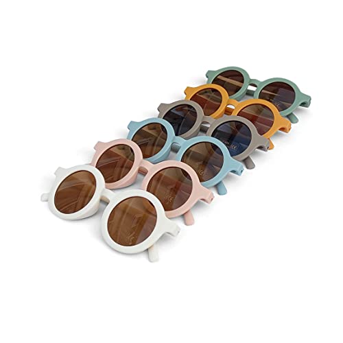 Polarized Cute Round Sunglasses for Kids, Boys, Girls and Toddlers with UV400 Protection4