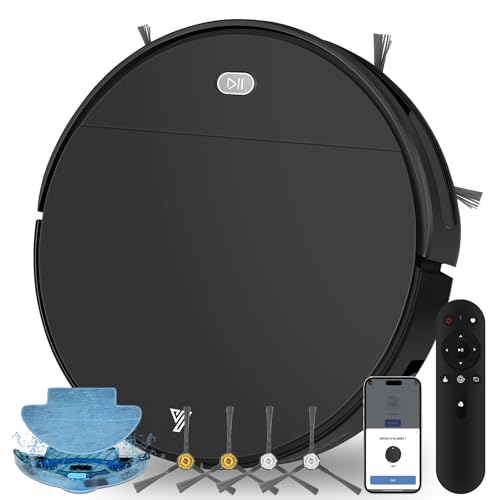 Yigars 2025 Robot Aspirapolvere Lavapavimenti 2in1 Robot...