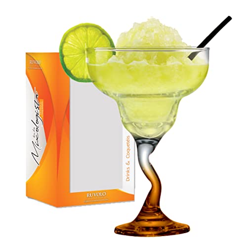 RUVOLO Taça Margarita Twister Haste Laranja